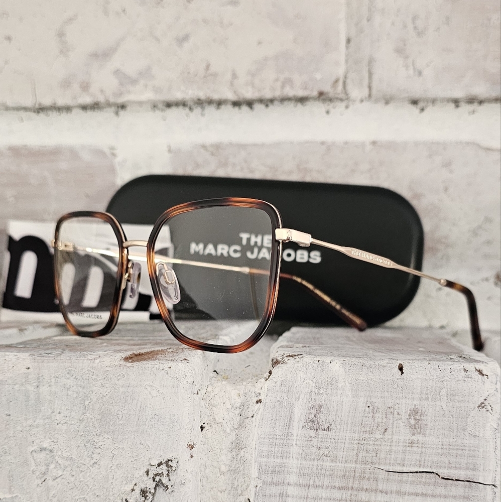 ♥️NEW MARC JACOBS Tortoise Prescription Glasses♥️ - Picture 3 of 6